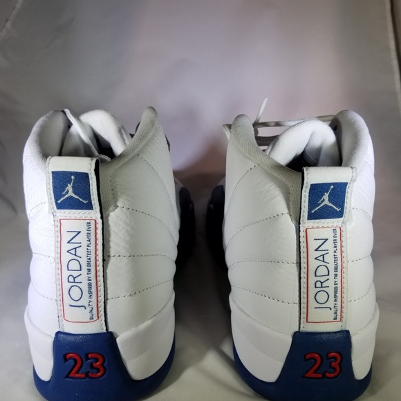 Men's Air Jordan 12 French Blue - Picture 3 of 5